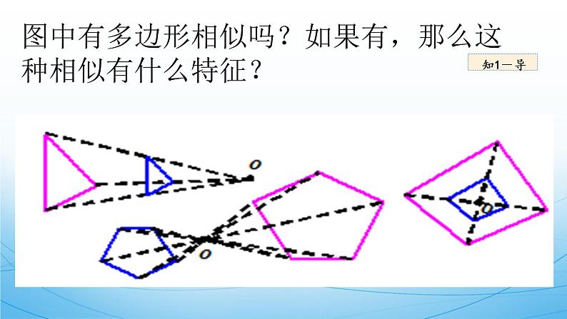 初中数学人教版九年级下册位似图形概念课件第5页