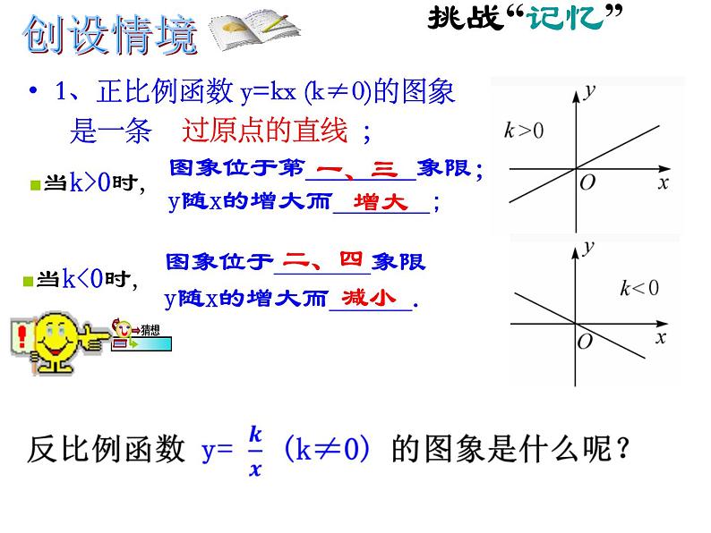 初中数学人教版九年级下册反比例函数课件第2页