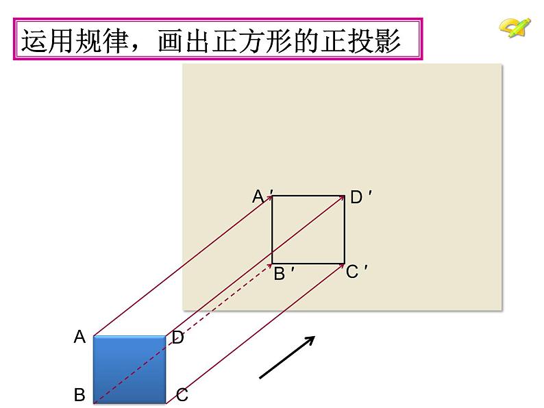 初中数学人教版九年级下册正投影课件05