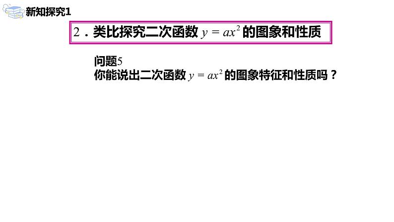 九年级上册 22.1.2《二次函数y=ax²的图象和性质》课件+教案+练习07
