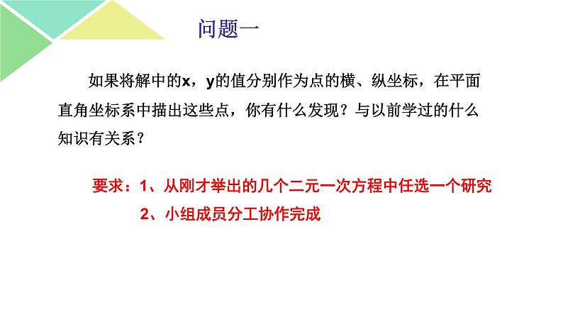 鲁教版（五四制）七年级下册数学 7.4二元一次方程与一次函数 课件03