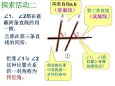 苏科版七年级下册数学课件 7.1探索直线平行的条件