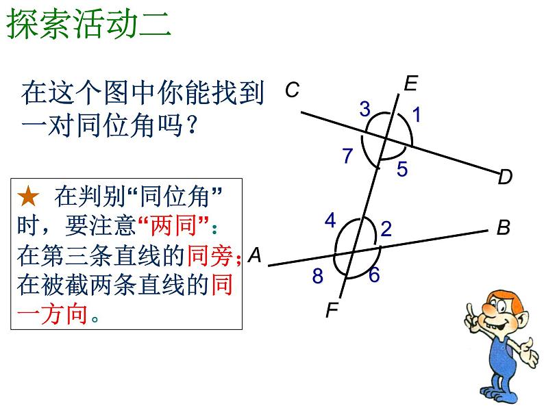 苏科版七年级下册数学课件 7.1探索直线平行的条件04