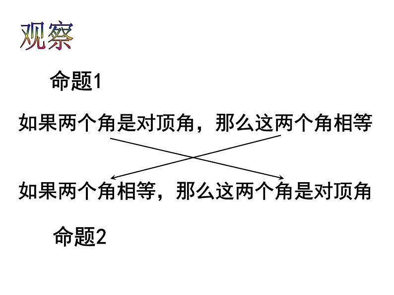 苏科版七年级下册数学课件 12.3互逆命题05