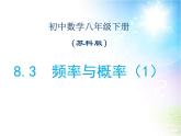 蘇科版八年級(jí)下冊(cè)數(shù)學(xué) 8.3頻率與概率（1） 課件