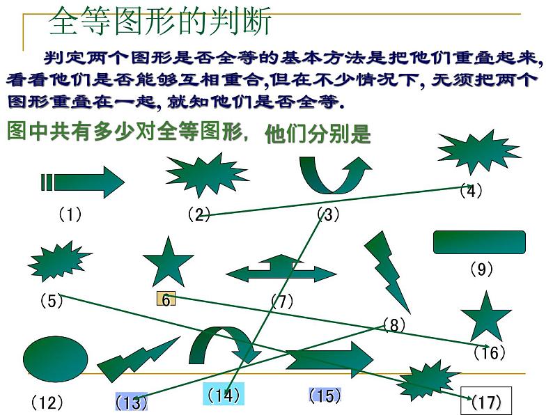 2022年北师大版七年级数学下册第4章第2节图形的全等课件 (2)第3页