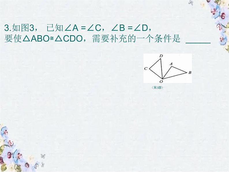 中考数学全等三角形的复习课课件06