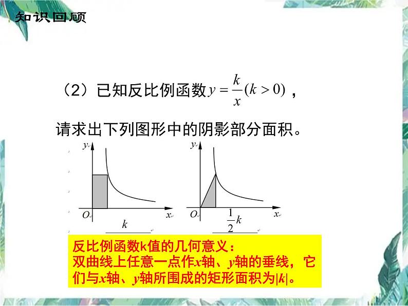 中考数学复习 反比例函数与几何图形综合题问题课件PPT第3页