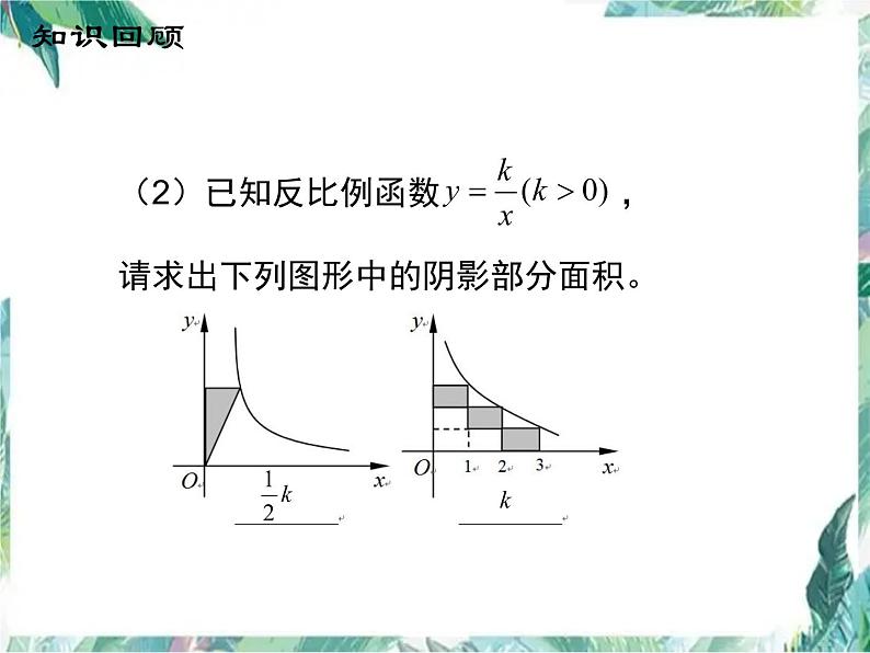 中考数学复习 反比例函数与几何图形综合题问题课件PPT第4页