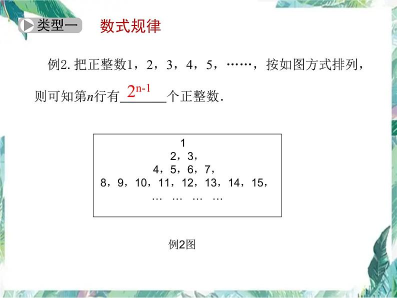 中考数学专题复习 规律探索与猜想课件PPT第7页