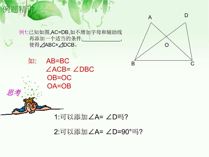 中考数学开放性问题课件PPT04