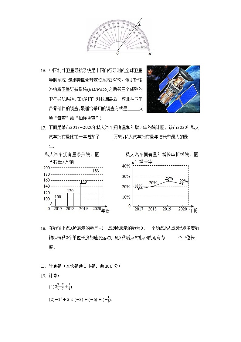 2021-2022学年湖南省株洲市渌口区七年级（上）期末数学试卷（含解析）03