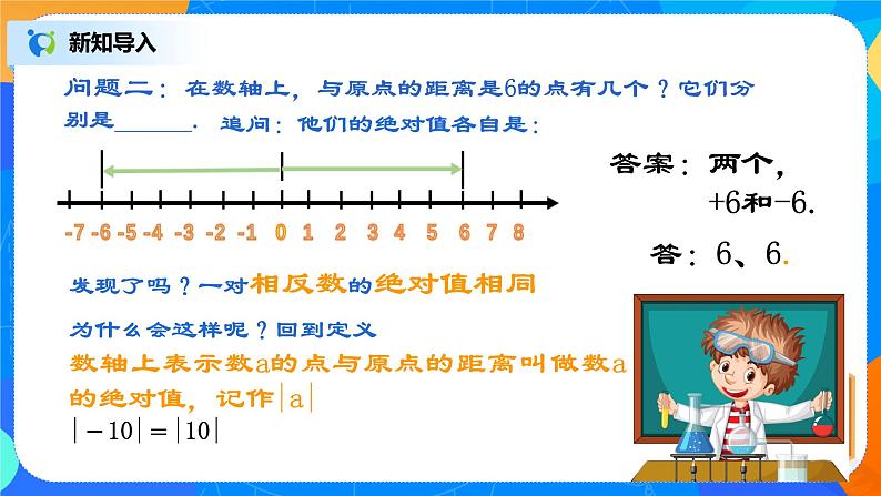 1.2有理数--第四课时：绝对值第7页