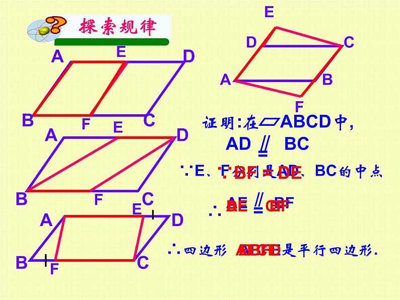 平行四边形的性质与判定复习课件PPT07