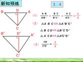 鲁教版（五四制）八年级下册数学 9.8相似三角形的性质（1） 课件