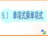 苏科版七年级下册数学课件 9.1单项式乘单项式