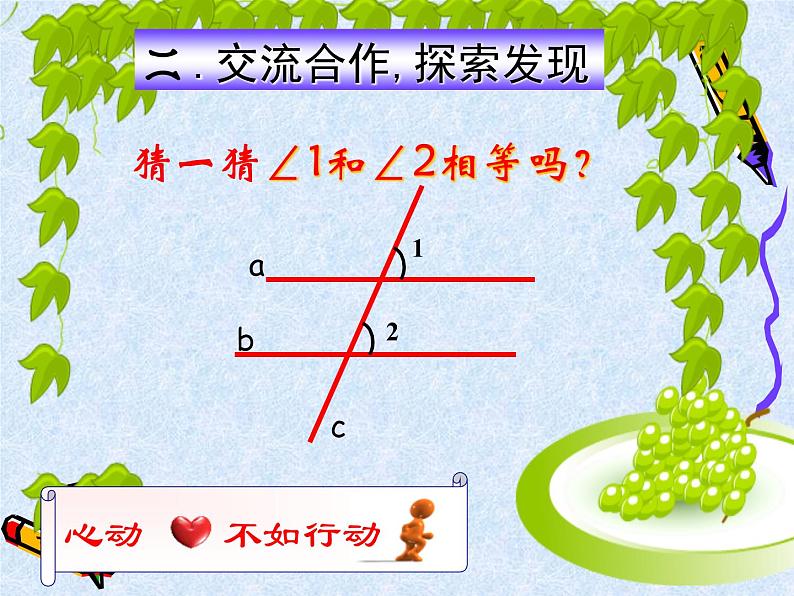 苏科版七年级下册数学课件 7.2探索平行线的性质05