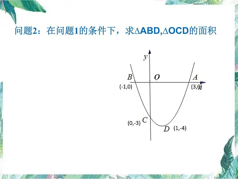 二次函数中三角形的面积问题 优质示范课课件第5页