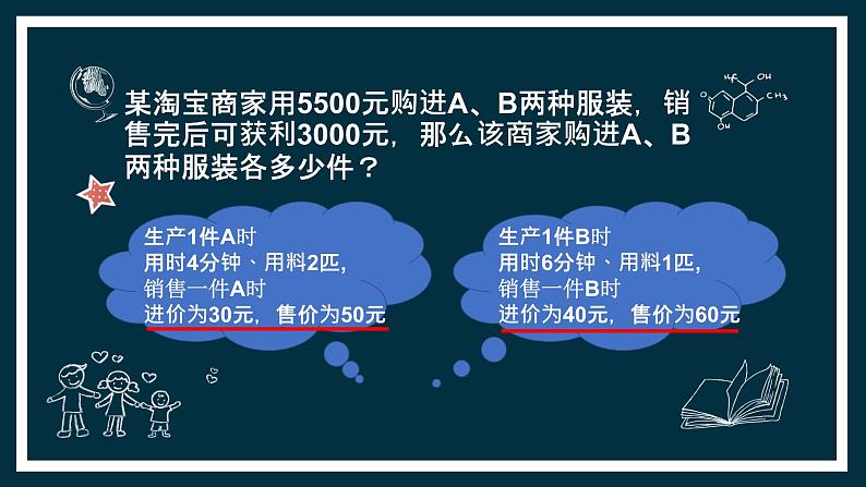 苏科版七年级下册数学课件 10.5用二元一次方程组解决问题07