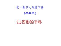 数学七年级下册7.3 图形的平移评课ppt课件