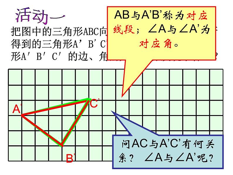 苏科版七年级下册数学课件 7.3图形的平移第2页