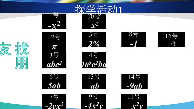 初中数学湘教版七上整式的加法和减法整式的加法和减法之合并同类项部优课件第8页