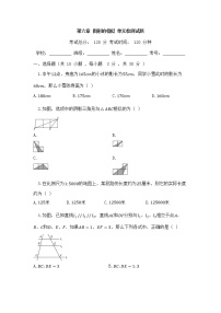 苏科版九年级下册第6章 图形的相似综合与测试单元测试精练