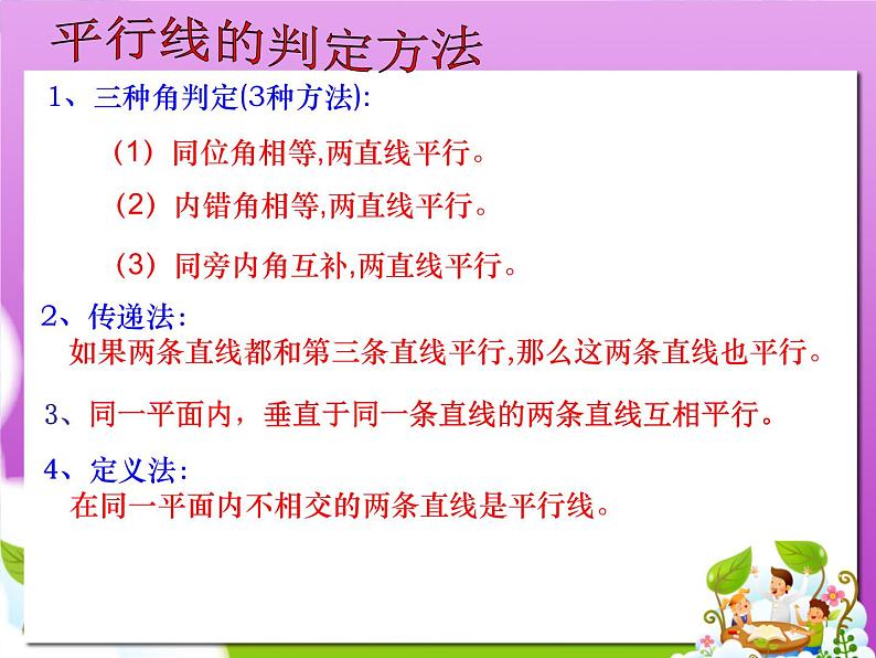 平行线判定与性质复习 优质课件第2页