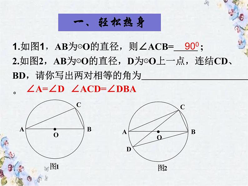 圆的证明与计算 知识思维导图 中考数学复习课件PPT05