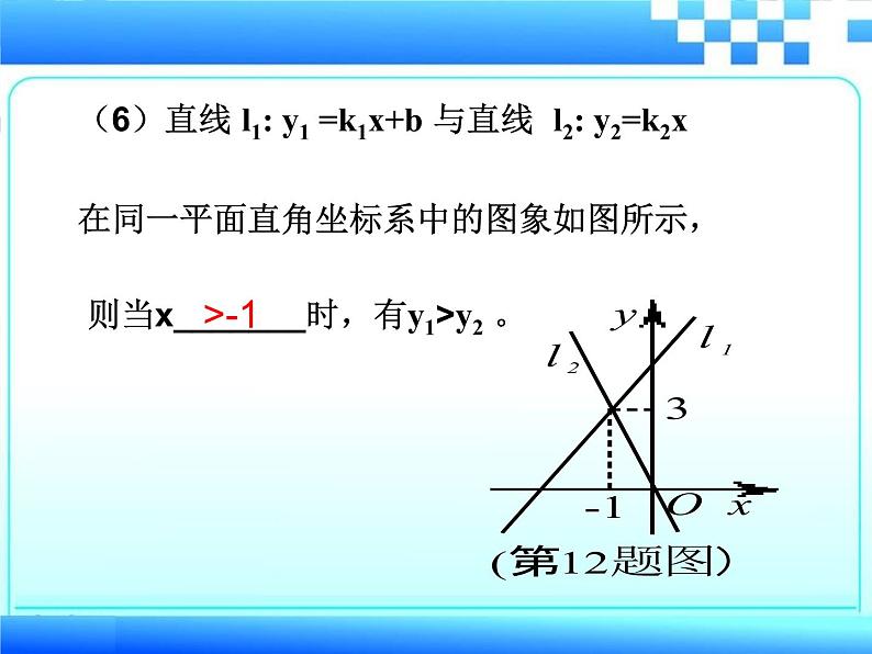 专题复习 一次函数复习课  优质课课件08