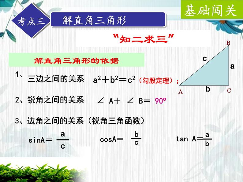 锐角三角函数复习 课件PPT第6页