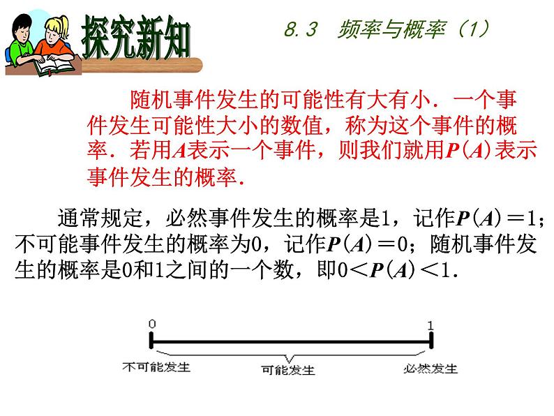 苏科版八年级下册数学 8.3频率与概率 课件08