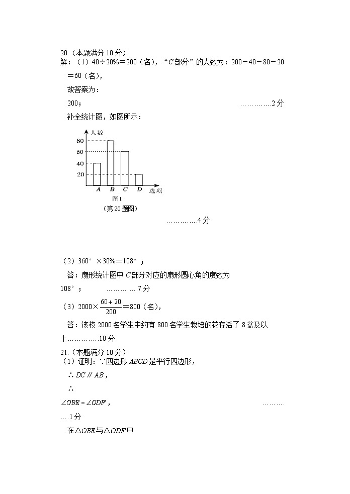2022年山东省淄博市临淄区中考一模数学试题03