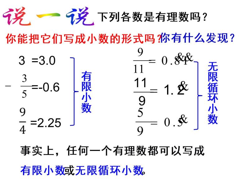 初中数学 北京2011课标版 八年级上册 无理数与实数 课件06