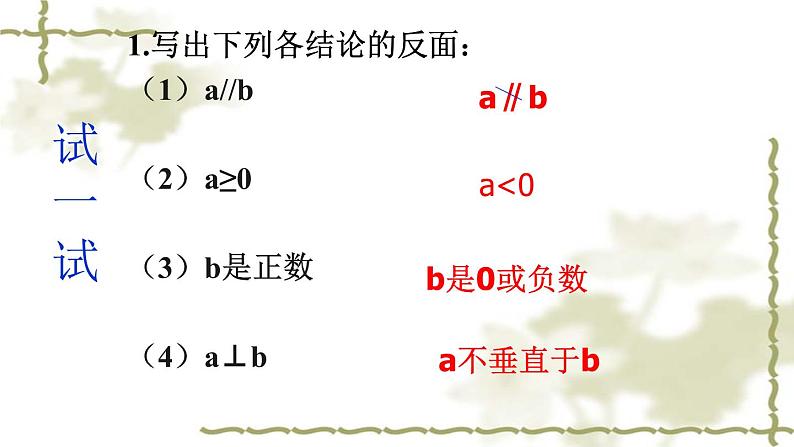 初中数学 人教2011课标版 九年级上册 反证法  课件第5页