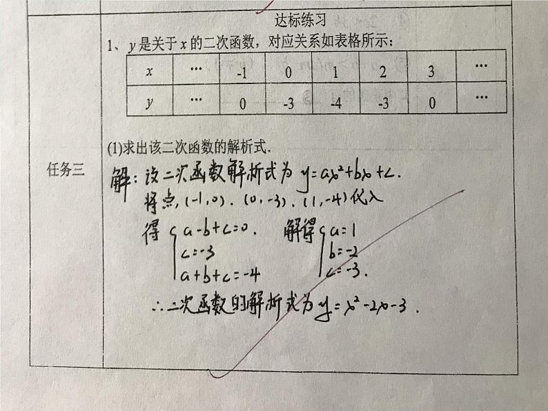 初中数学沪科2011课标版九年级上册二次函数y=ax²+bx+c的图象和性质 课件04