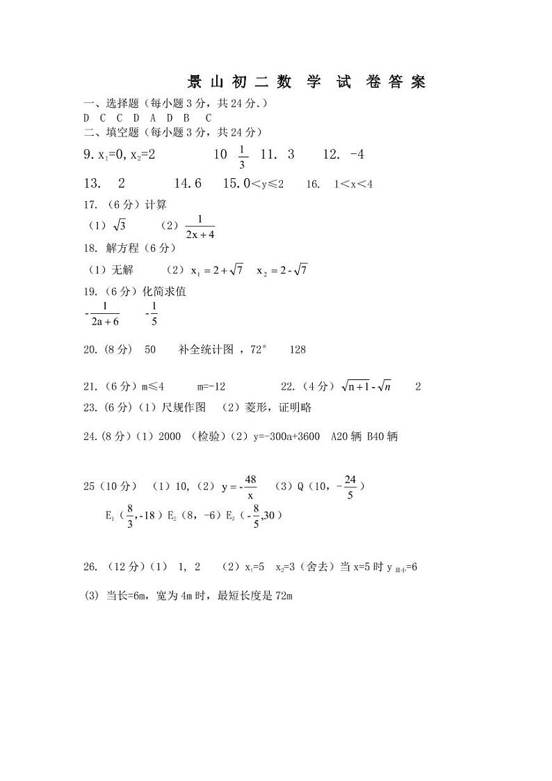 江苏省盐城市景山初级中学2021-2022学年八年级下学期期中考试数学试题（PDF版含答案）01