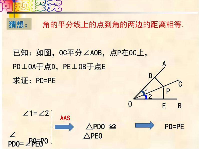 5-3-3角平分线的性质七年级数学下学期同步探讲练课件（北师大版）第5页