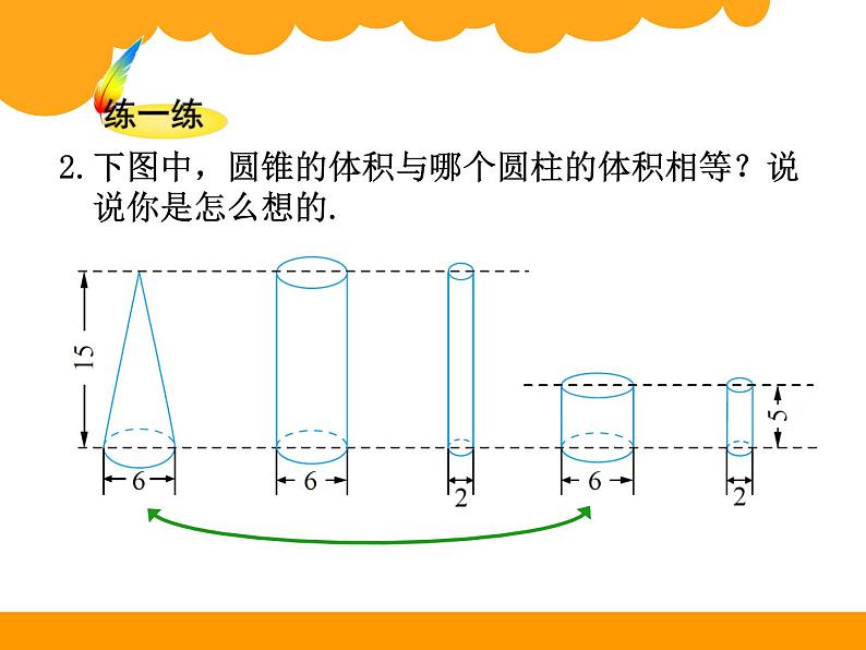 初中数学北师大版七上柱体、锥体的展开与折叠《圆锥的体积》部优课件07