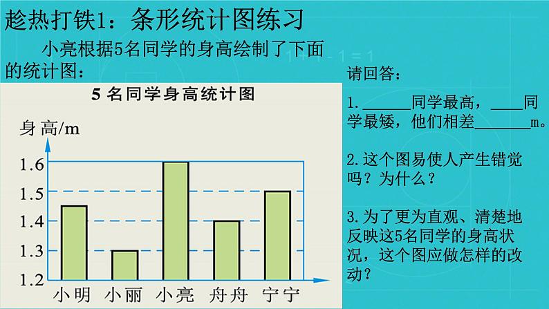 初中数学北师大版七上容易误导决策的统计图部优课件05