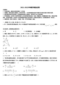 2022届江苏省南京联合体【栖霞、江宁、雨花】中考数学模拟预测题含解析