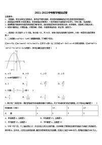 2021-2022学年北京市海淀区达标名校中考数学模拟试题含解析