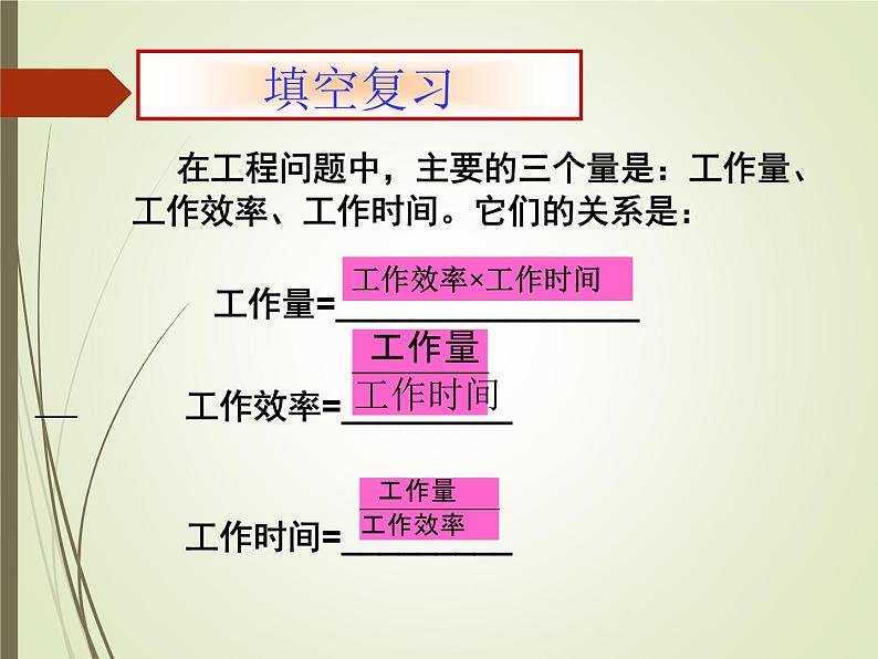 初中数学人教版八上《列分式方程解应用题—工程问题》部优课件第2页