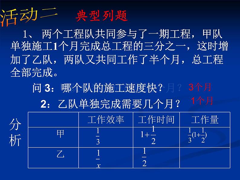 初中数学人教版八上列分式方程解决工程实际问题分式方程应用-工程问题部优课件第6页