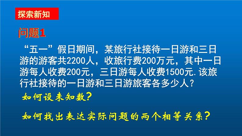 苏科版七年级下册数学课件 10.5用二元一次方程组解决问题第2页