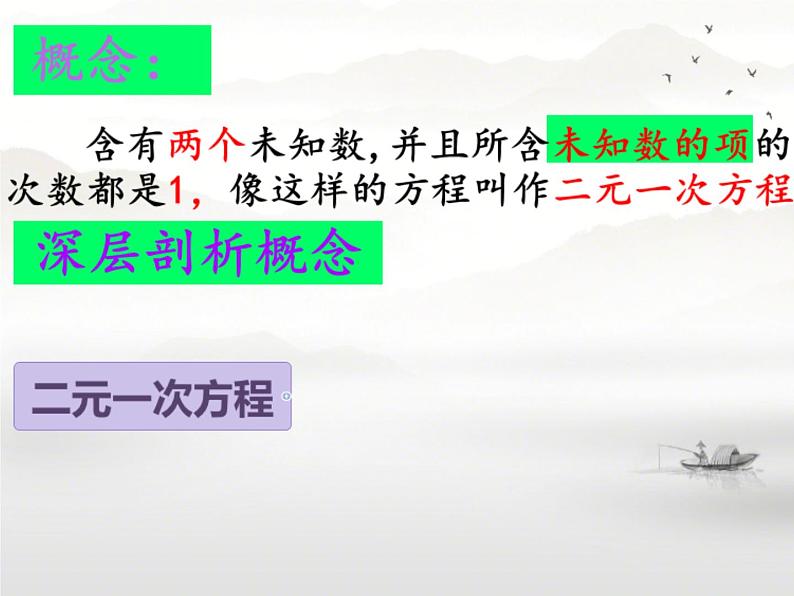 初中数学冀教版七下 二元一次方程组部优课件08