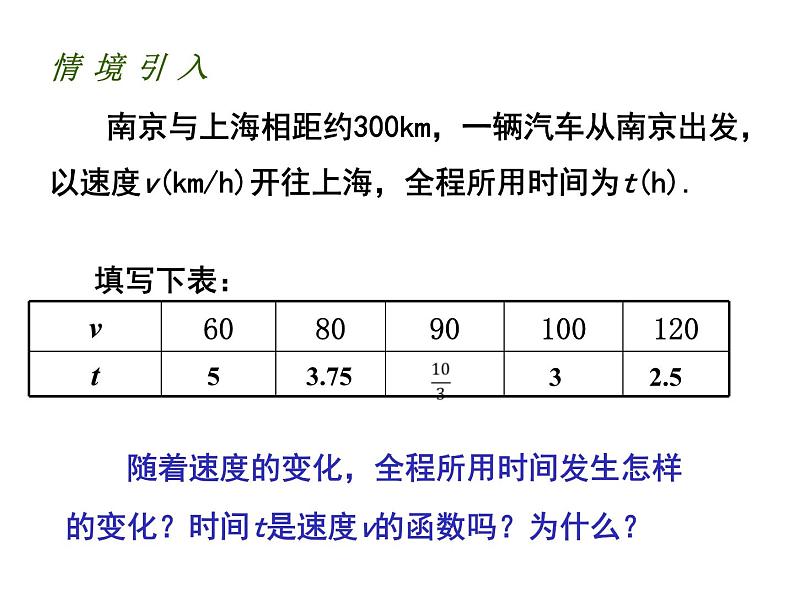 苏科版八年级下册数学 11.1反比例函数 课件第4页