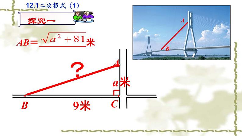 苏科版八年级下册数学 12.1二次根式（1） 课件08