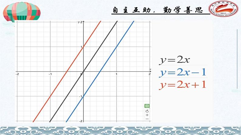 初中数学湘教版八下一次函数的图象与性质部优课件05