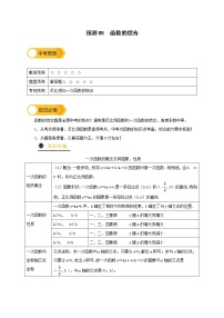 预测05【精品】 函数的综合-2022年中考数学三轮冲刺过关（全国通用）